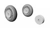 Armory Models AW72005 Yakovlev Yak-15 wheels 1/72